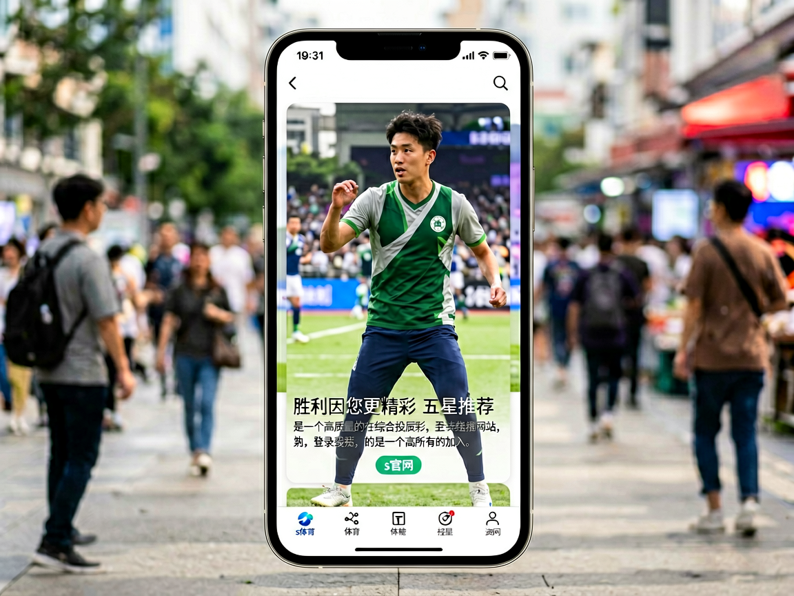 VSport手机端应用界面，展示流畅的移动观赛体验